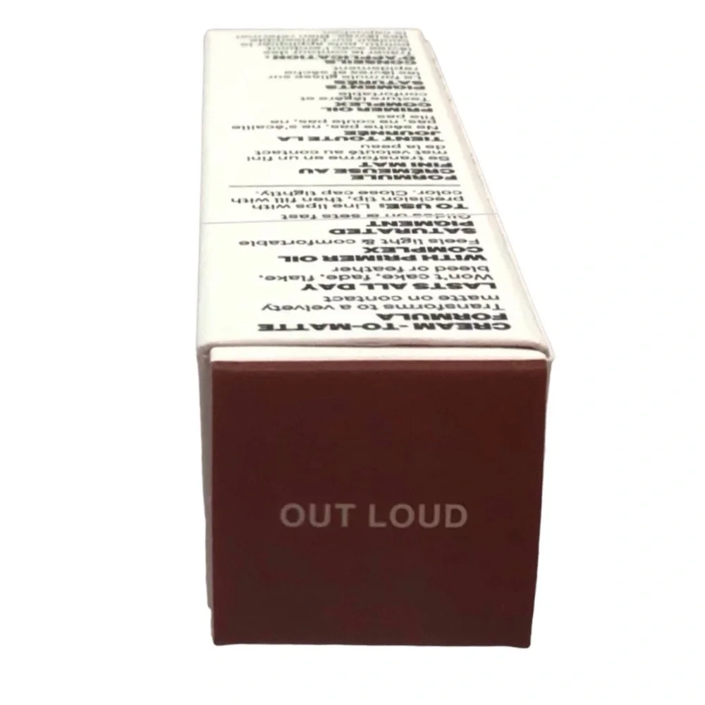 Smashbox Always on Cream to Matte Lipstick, (Out Loud) (NWT)